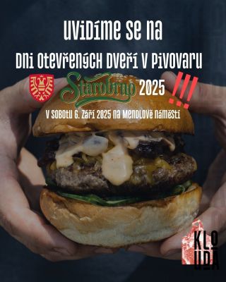 🍻 Uvidíme se na Dni otevřených dveří pivovaru Starobrno 2025! 📅 Sobota 6. září 2025 📍 Mendlovo náměstí, Brno 🔥 My tam...