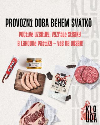 🎄Vánoční režim je tady! Aby měl váš sváteční stůl všechno, co má mít, koukněte na náš prosincový harmonogram: 🗓️ Vánoční...